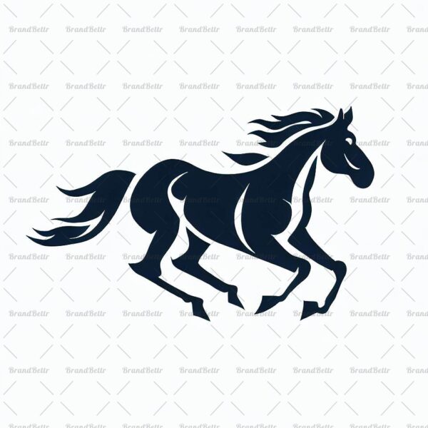 Galoppierendes Pferd